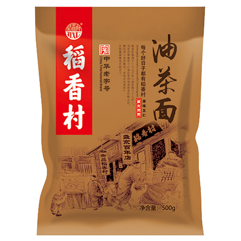 稻香村 油茶面500g/袋